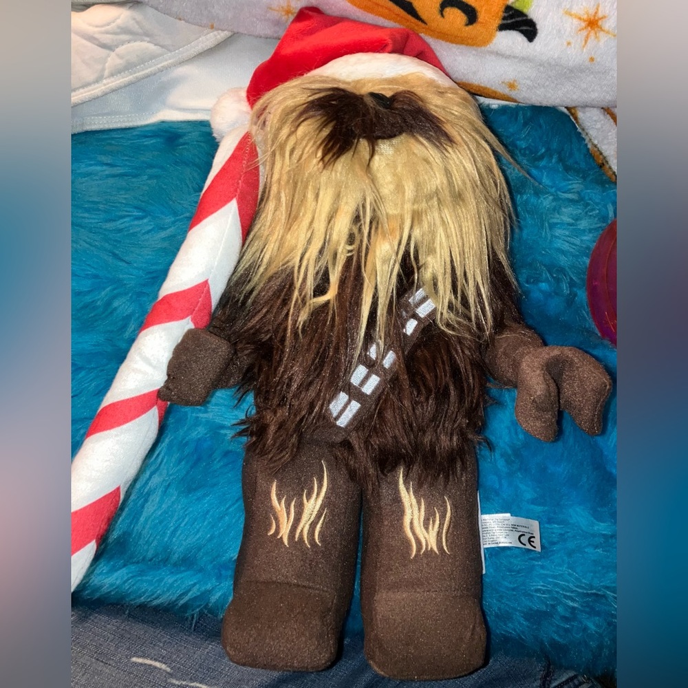 Used Lego Holiday Chewbacca Plush